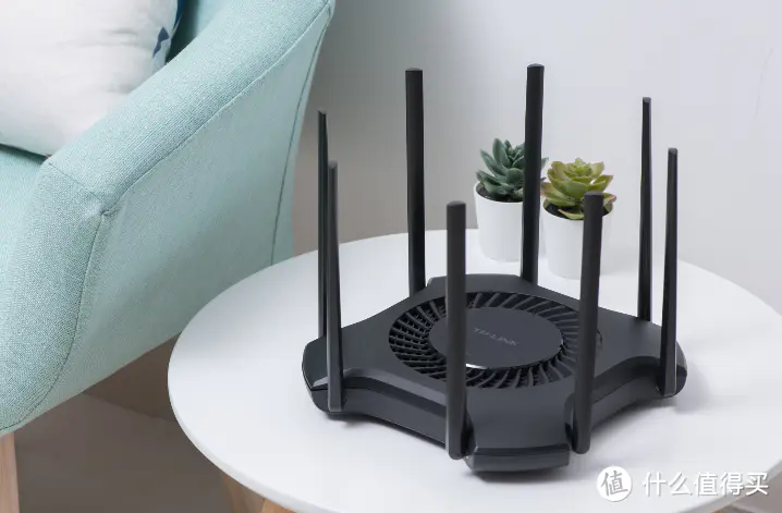 真·八数据流WiFi6路由器—TP-LINK AX3200